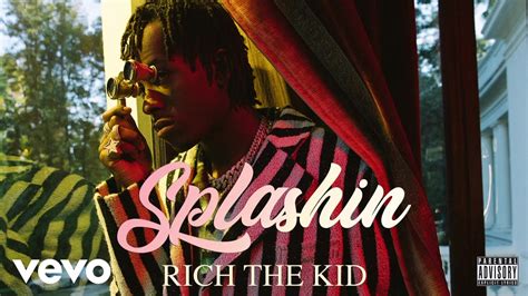 gucci on my rich the kid splashin|rich the kid youtube video.